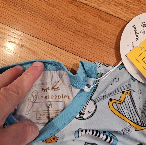 Little Sleepies Play Along Two Piece Pajama Set - Picture 2 of 2
